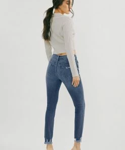 KANCAN Lucia High Rise Ankle Skinny Jeans