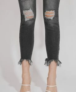 KANCAN Lourdes High Rise Ankle Skinny Jeans