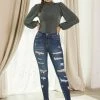KANCAN Monroe High Rise Super Skinny Jeans - Curvy