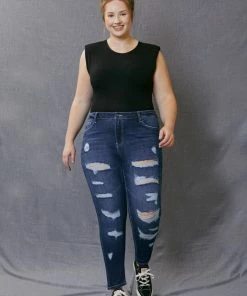 KANCAN Tanya High Rise Super Skinny Jeans - Plus