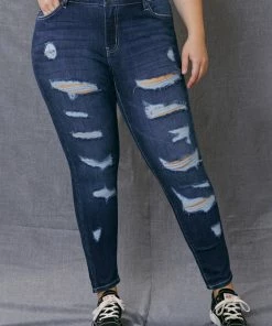 KANCAN Tanya High Rise Super Skinny Jeans - Plus