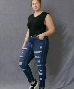 KANCAN Tanya High Rise Super Skinny Jeans - Plus