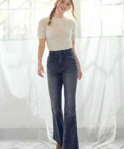 KANCAN Colleen Ultra High Rise Flare Jeans Flare & Bootcut