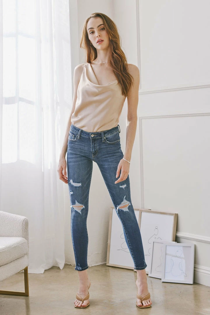 KANCAN Twyla Mid Rise Super Skinny Jeans 3 KANCAN Twyla Mid Rise Super Skinny Jeans