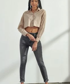 KANCAN Shiloh High Rise Ankle Skinny Jeans