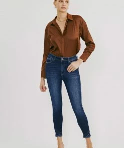 KANCAN Shiloh High Rise Ankle Skinny Jeans