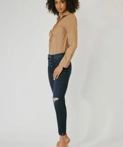 KANCAN Penelope High Rise Ankle Skinny Jeans