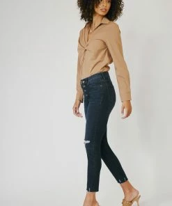 KANCAN Penelope High Rise Ankle Skinny Jeans