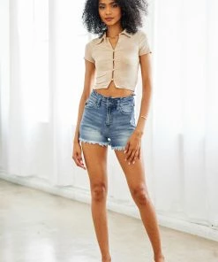 KANCAN Shorts & Skirts Lorena High Rise Ruffle Shorts