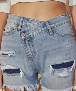 KANCAN Leandra High Rise Crossover Shorts Shorts & Skirts