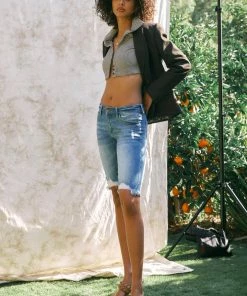 KANCAN Shorts & Skirts Yara Mid Rise Bermuda Shorts