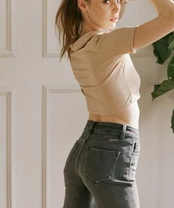 KANCAN Dolly High Rise Bermuda Shorts