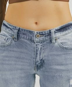 KANCAN Aries Mid Rise Boyfriend Jeans
