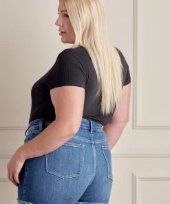 KANCAN Macie Ultra High Rise Shorts - Plus