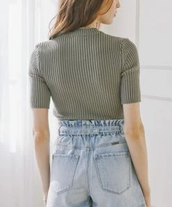 KANCAN Eliana Ultra High Rise Belted Paperbag Shorts Shorts & Skirts