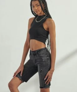 KANCAN Estelle Mid Rise Bermuda Shorts Shorts & Skirts