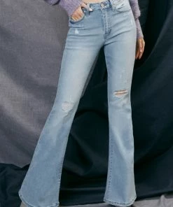 KANCAN Flare & Bootcut Odie High Rise Flare Jeans