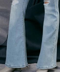 KANCAN Flare & Bootcut Odie High Rise Flare Jeans