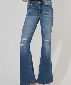 KANCAN Flare & Bootcut Odie High Rise Flare Jeans