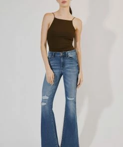 KANCAN Flare & Bootcut Odie High Rise Flare Jeans