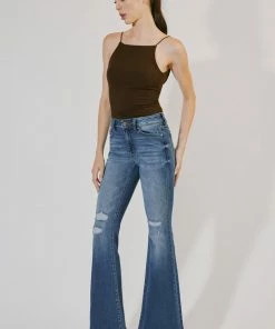 KANCAN Flare & Bootcut Odie High Rise Flare Jeans
