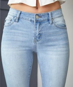 KANCAN Fleur Mid Rise Ankle Skinny Jeans