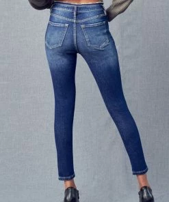 KANCAN Chanell High Rise Ankle Skinny Jeans