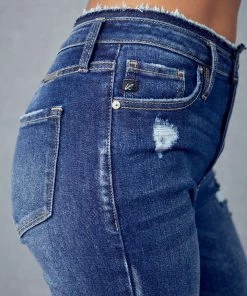 KANCAN Chanell High Rise Ankle Skinny Jeans