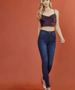 KANCAN Hallie Ultra High Rise Super Skinny Jeans