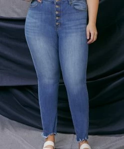 KANCAN Martha High Rise Super Skinny Jeans - Plus