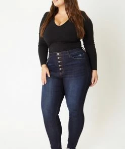 KANCAN Martha High Rise Super Skinny Jeans - Plus
