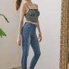 KANCAN Esther High Rise Ankle Skinny Jeans