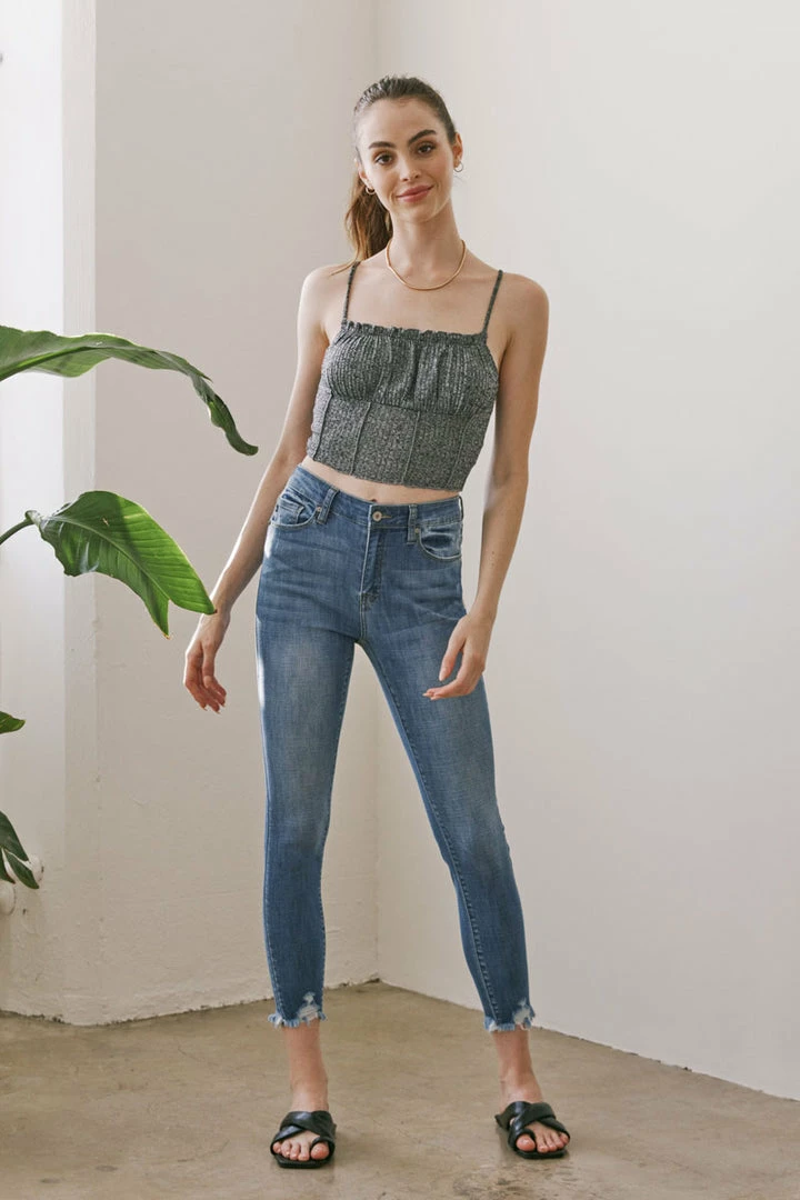 KANCAN Esther High Rise Ankle Skinny Jeans 4 KANCAN Esther High Rise Ankle Skinny Jeans