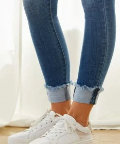 KANCAN Elvis High Rise Ankle Skinny Jeans