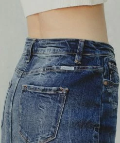 KANCAN Shorts & Skirts Iris High Rise Midi Skirt