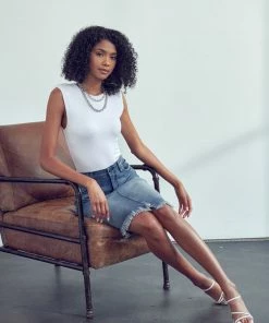 KANCAN Shorts & Skirts Emily High Rise Midi Skirt