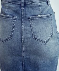 KANCAN Shorts & Skirts Emily High Rise Midi Skirt