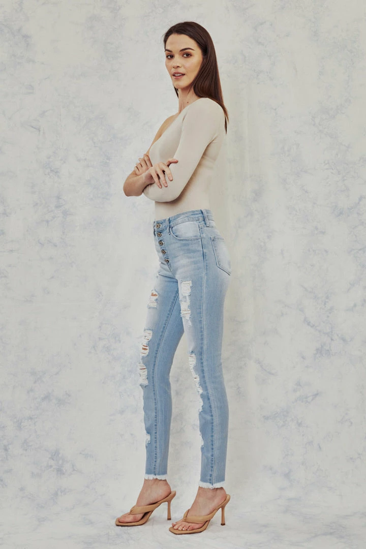 KANCAN Lola High Rise Super Skinny Jeans 7 KANCAN Lola High Rise Super Skinny Jeans