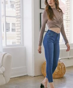 KANCAN Laurielle High Rise Ankle Skinny Jeans