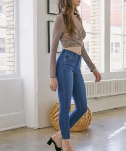 KANCAN Laurielle High Rise Ankle Skinny Jeans
