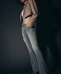 KANCAN Heidi Mid Rise Flare Jeans