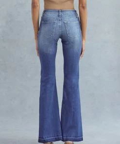 KANCAN Heidi Mid Rise Flare Jeans