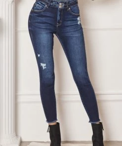 KANCAN Danica High Rise Ankle Skinny Jeans