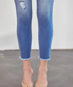 KANCAN Danica High Rise Ankle Skinny Jeans