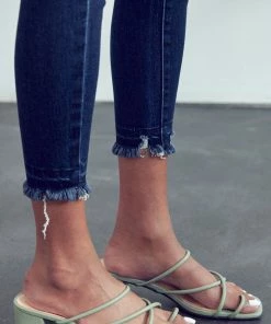 KANCAN Electra Mid Rise Ankle Skinny Jeans