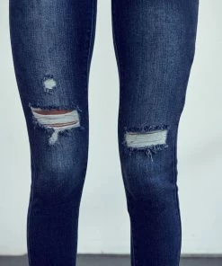 KANCAN Electra Mid Rise Ankle Skinny Jeans