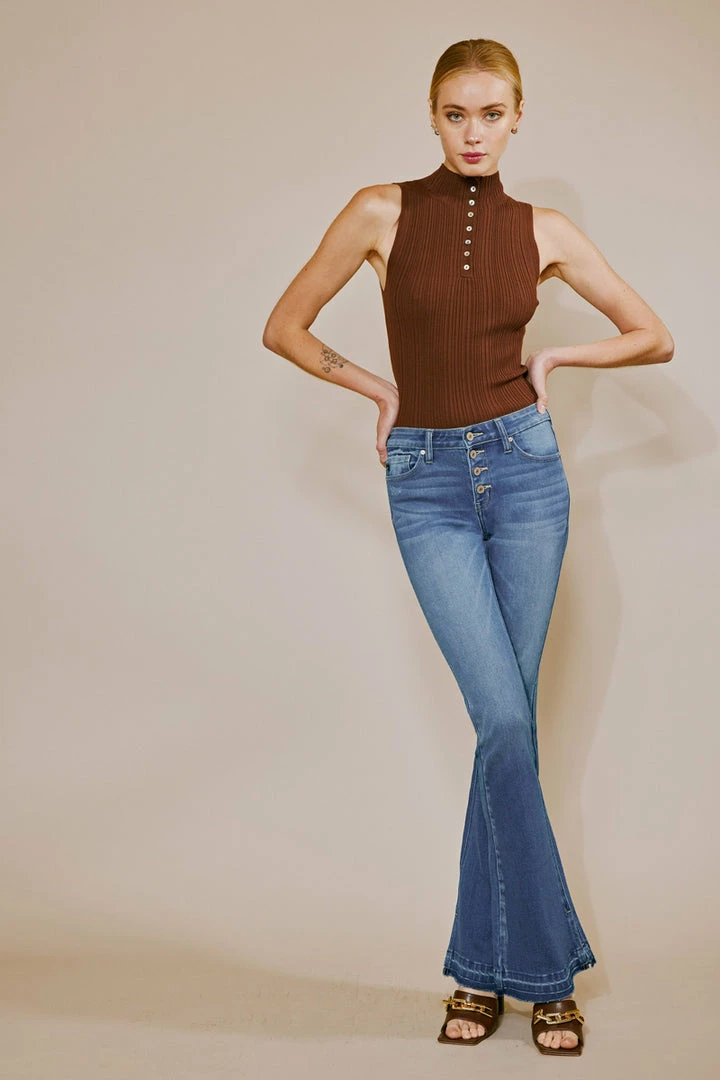KANCAN Lurice Mid Rise Flare Flare & Bootcut 3 KANCAN Lurice Mid Rise Flare Flare & Bootcut