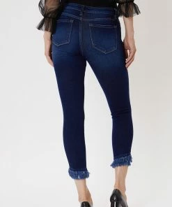 KANCAN Cheryl Mid Rise Ankle Skinny Jeans