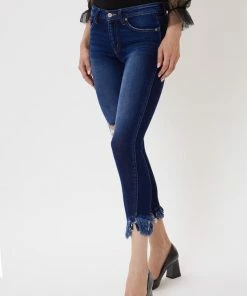 KANCAN Cheryl Mid Rise Ankle Skinny Jeans
