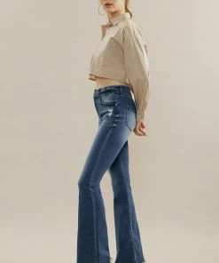 KANCAN Morgan High Rise Flare Jeans